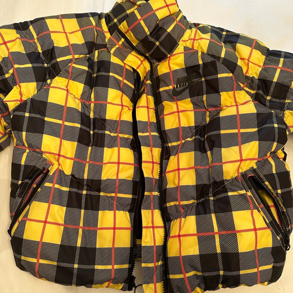 Nike Plaid Puffer